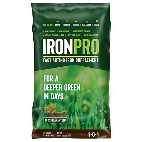 Earth Science 15 lb. 5,000 sq. ft. Iron Pro Fast Acting Iron Supplement