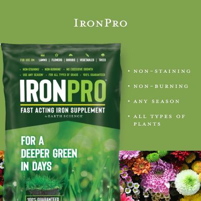 Image showing  15 lb. 5,000 sq. ft. Iron Pro Fast Acting Iron Supplement