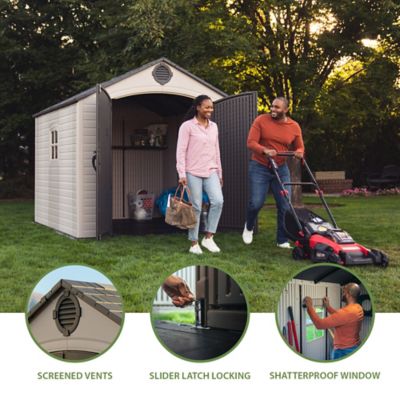 Image showing  8 ft. x 10 ft. Outdoor Storage Shed, 60371