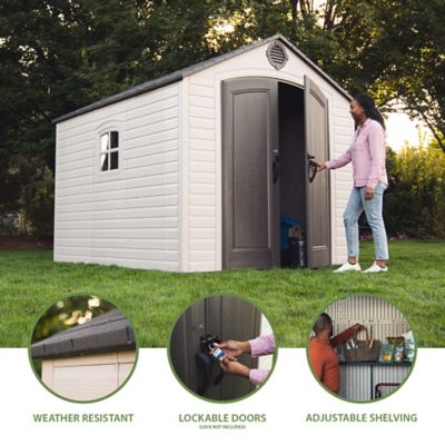 Image showing  8 ft. x 10 ft. Outdoor Storage Shed, 60371