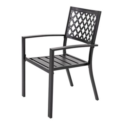 Image showing 8 th Nuu Garden 7 pc. Outdoor Dining Set with Powder-coated Finish and Iron Frame
