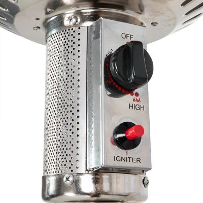 Image showing 8 th Nuu Garden Outdoor Propane Patio Heater with Wheels