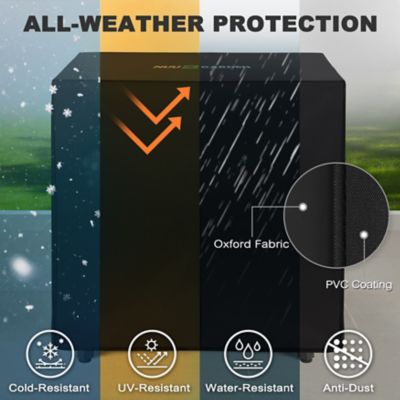 Image showing 9 th Nuu Garden 28 in. Propane Gas Fire Pit Table 5000BTU