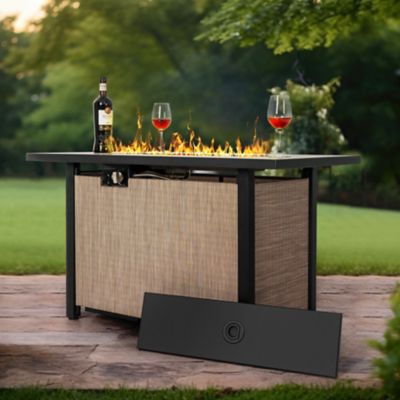 Nuu Garden 43-inch 50,000 BTU Propane Gas Fire Pit Table