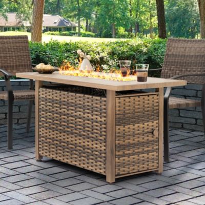 Image showing  43 in. 50,000 BTU Propane Gas Fire Pit Table
