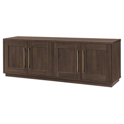 Image showing 6 th Hudson&Canal Tillman Rectangular TV Stand for TVs Up to 80 in.