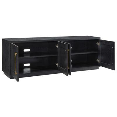 Image showing 7 th Hudson&Canal Tillman Rectangular TV Stand for TVs Up to 80 in.
