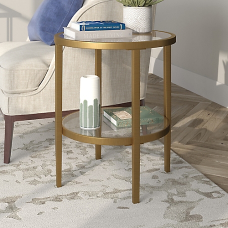 Hudson&Canal Hera Round Side Table