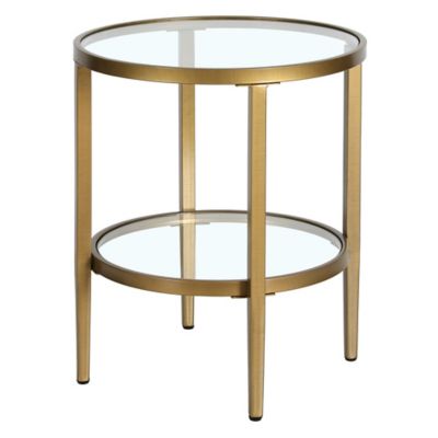 Image showing 1 th Hudson&Canal Hera Round Side Table