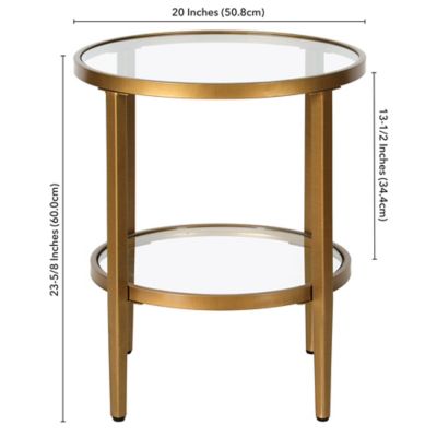 Image showing 4 th Hudson&Canal Hera Round Side Table