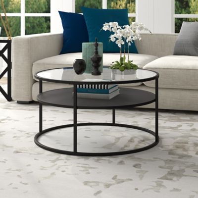 Hudson&Canal Ada Round Coffee Table