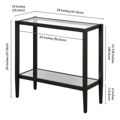 Image showing  Hera Rectangular Side Table