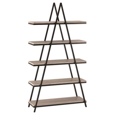 Image showing  5-Shelf Conry A-Frame Bookcase