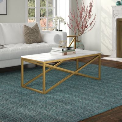 Hudson&Canal Calix Rectangular Coffee Table