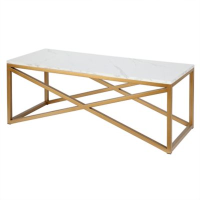 Image showing 8 th Hudson&Canal Calix Rectangular Coffee Table