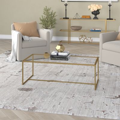 Hudson&Canal Pico Rectangular Coffee Table