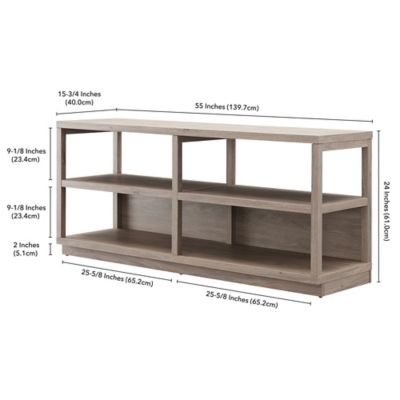 Image showing  Thalia Rectangular TV Stand for TVs Up to 80 in.