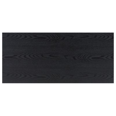 Image showing 9 th Hudson&Canal Evans Rectangular Writing Desk with 3 Drawers