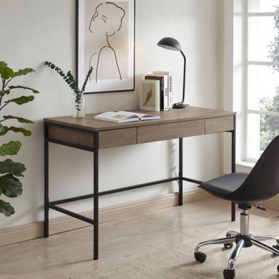 Hudson&Canal Evans Rectangular Writing Desk