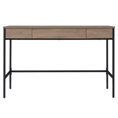 Image showing  Evans Rectangular Writing Desk with 3 Drawers