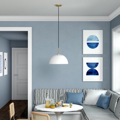 Image showing  1-Light Jordyn Pendant Light, 24 in. x 24 in. x 12 in.