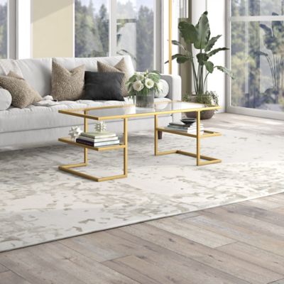 Image showing 3 th Hudson&Canal Circe Rectangular Coffee Table, 47 in.