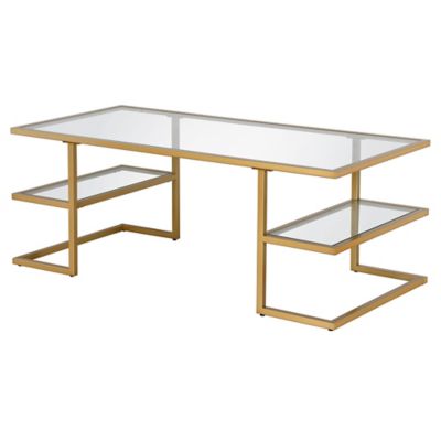 Image showing 6 th Hudson&Canal Circe Rectangular Coffee Table, 47 in.