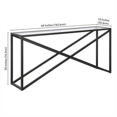 Image showing  Calix Rectangular Console Table