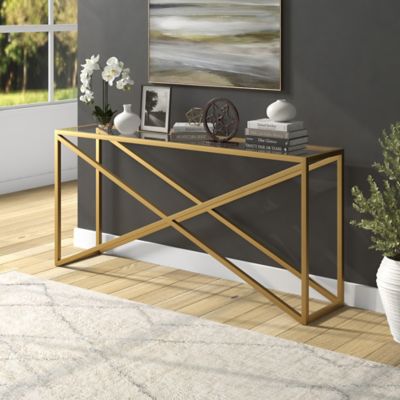 Hudson&Canal Calix Rectangular Console Table