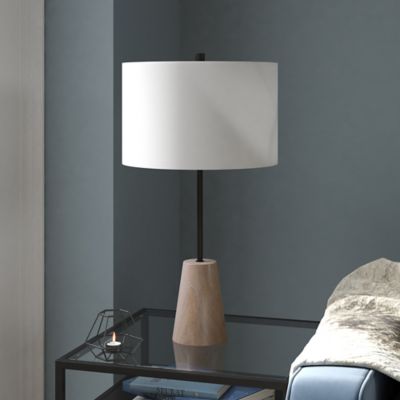 Hudson&Canal Killian Limed Oak Table Lamp