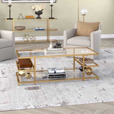 Hudson&Canal Greenwich Rectangular Coffee Table