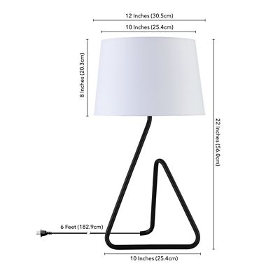 Image showing  Cora Metal Table Lamp
