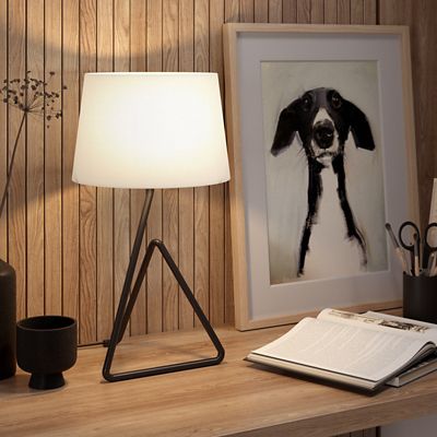 Image showing 7 th Hudson&Canal Cora Metal Table Lamp