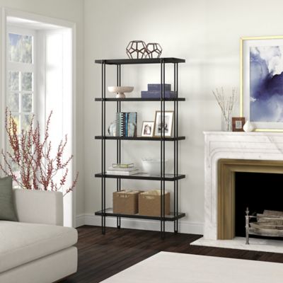 Image showing  5-Shelf Inez Rectangular Bookcase