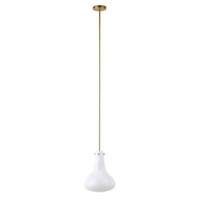 Image showing  1-Light Yuri Wide Pendant Light