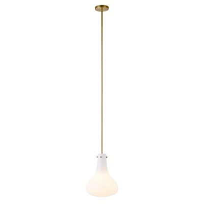 Image showing  1-Light Yuri Wide Pendant Light