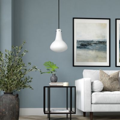 Image showing  1-Light Yuri Wide Pendant Light