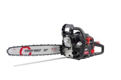 Troy-Bilt TB4620H XP 20 in. Gas Chainsaw, 41AY46HS766 I was stunned at how efficient it's gas usage was