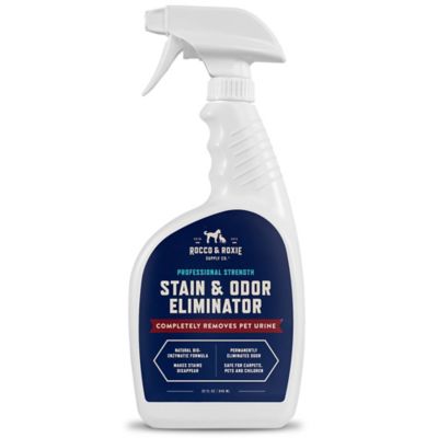 Rocco & Roxie Supply Co Enzymatic Cleaner for Pet Urine Stain and Odor Eliminator - 32 fl. oz. Spray Bottle