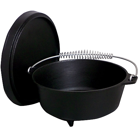 King Kooker Small Cast Iron Pot with Feet at Tractor Supply Co.
