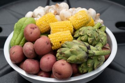 Image showing  Stainless Steel Stock Pot with Lid, 44 qt.