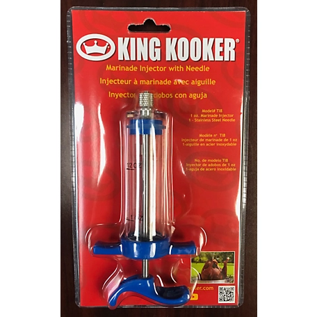 King Kooker Deluxe Heavy-Duty Marinade Injector