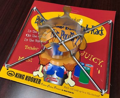 Image showing  Beverage Can Marinade Rack for Poultry