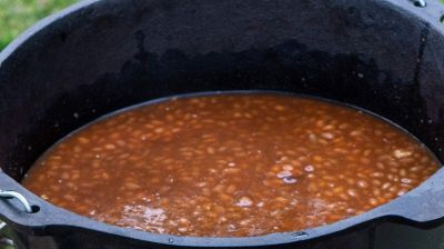 Image showing  Pre-Seasoned Cast Iron Dutch Oven, 16 qt.