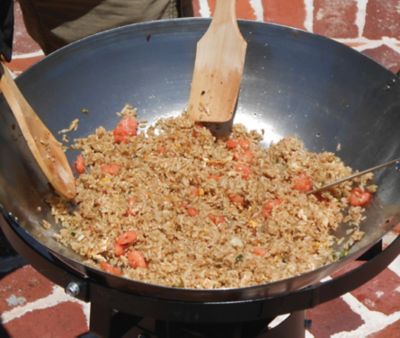 Image showing  18 in. Steel Wok