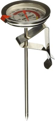 King Kooker Deep Fry Thermometer with Clasp