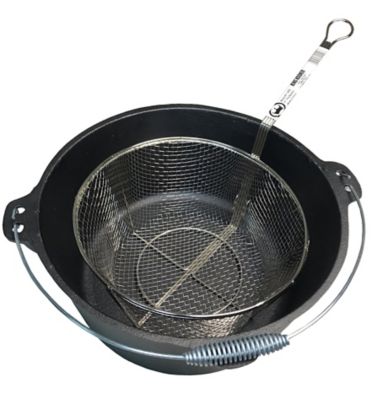 Image showing  11 in. Nickel-Plated Straining Basket