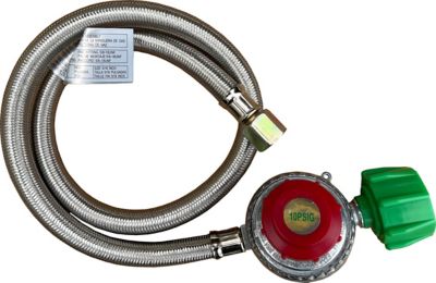 King Kooker High Pressure Adjustable Regulator with Type 1 Connection