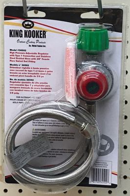 Image showing  High Pressure Adjustable Regulator with Type 1 Connection