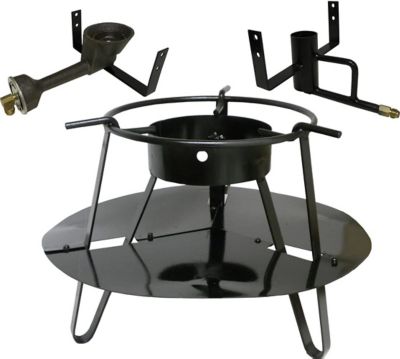 King Kooker 2-in-1 Portable Propane Outdoor Cooker, 60,000 BTU